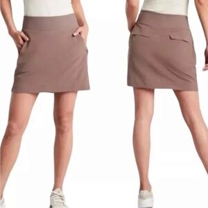 Athleta Soho Burgundy Skort Women’s Size 16 Stretchy Athletic Skirt Shorts